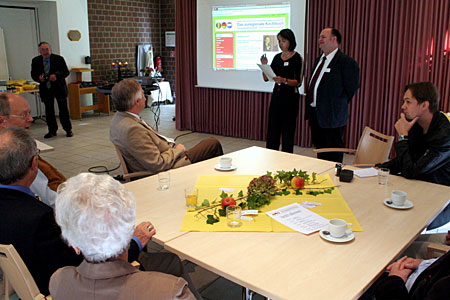 Vorstellung der Homepage am 25.09.2009 in Jülich